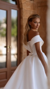 Robe de mariée princesse avec laçage dans le dos Marseille