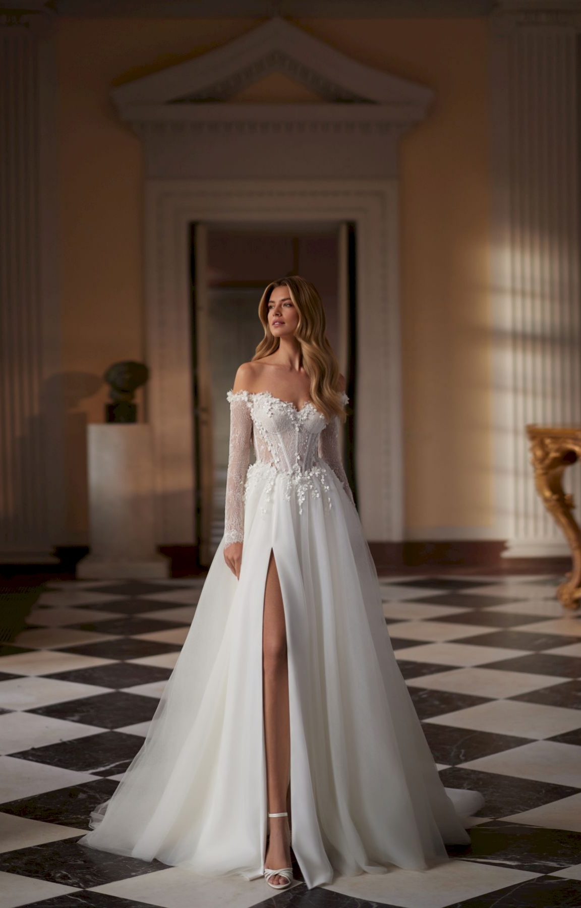 Robe de mariée trapèze HARMONY 